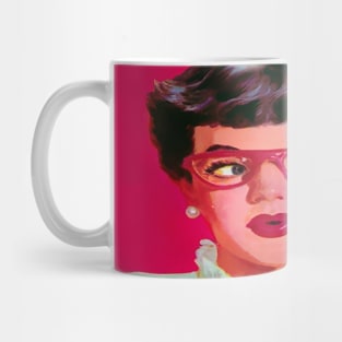 girl with glasses and boyfriend Mug